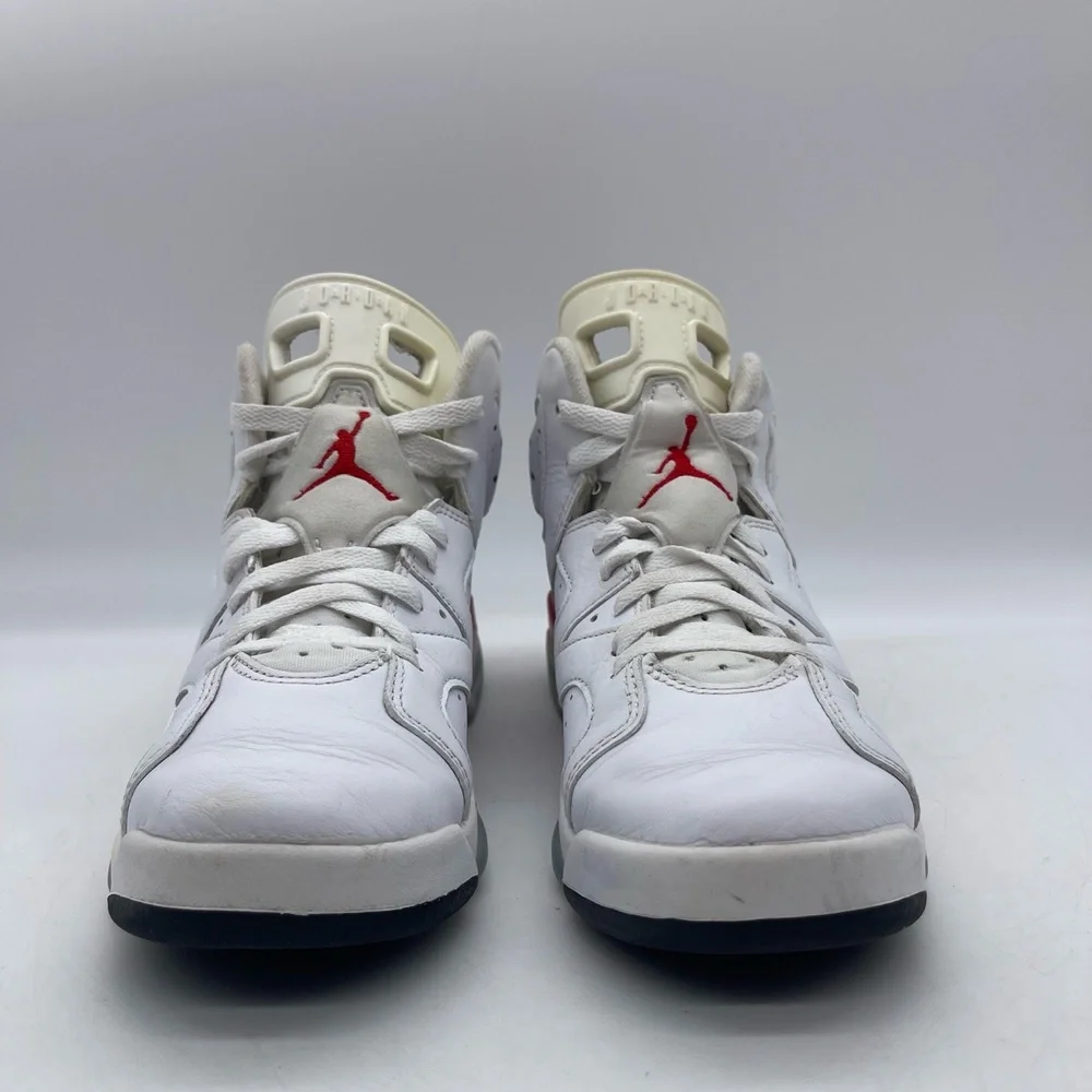Nike Air Jordan 6 Retro GS‎ 384665-162 Youth Size 6Y Shoes 'Red Oreo' Sneakers